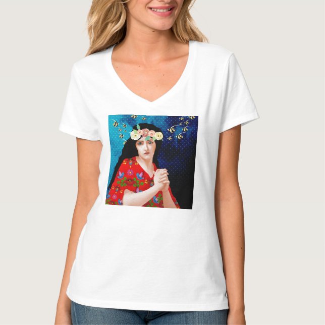 Camiseta retrato (Frente)