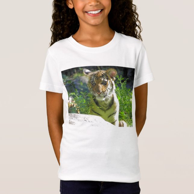 Camiseta Retrato 3 de Cub de tigre (Frente)