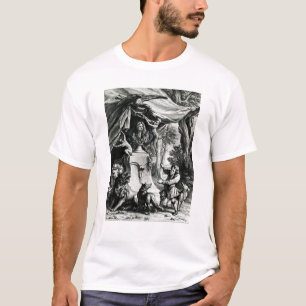 Camiseta Retrato alegórico de Jean de La Fontaine