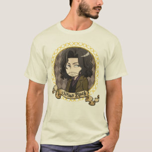 Camiseta Retrato Anime Sirius Black
