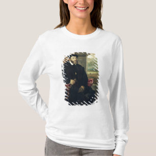 Camiseta Retrato assentado do imperador Charles V 1548