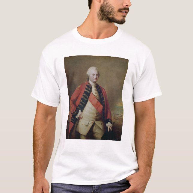 Camiseta Retrato Baron Clive de Robert Clive do ø, 1773 (Frente)