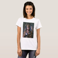 Retrato Colorido "Lealdade feroz de Athena"