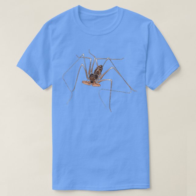 Camiseta Retrato da aranha-do-chicote Acanthophrynus corona (Frente do Design)
