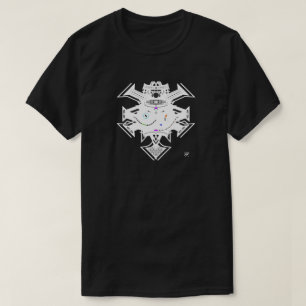 Camiseta Retrato da deusa rainha (alienígena?) v2