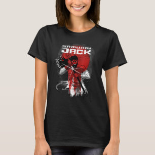 Camiseta Retrato da Espada Vermelha do Sol Vermelho do Samu