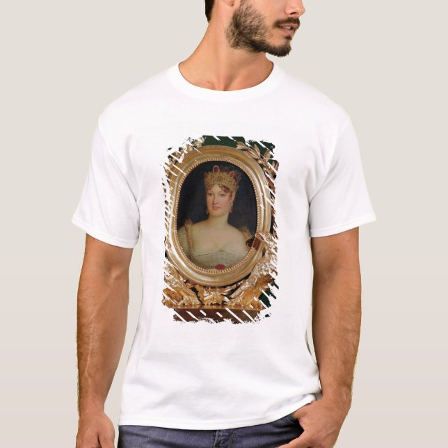 Camiseta Retrato da imperatriz Marie-Louise de Áustria (Frente)