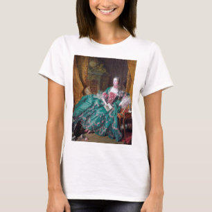 Camiseta Retrato da Madame Pompadour, Boucher