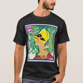 Camiseta Retrato da mulher Art deco