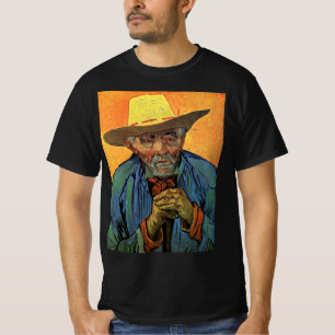 Camiseta Retrato da Paciência Escalier por Vincent van Gogh