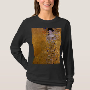 Camiseta Retrato da pintura feminina de Gustav Klimt