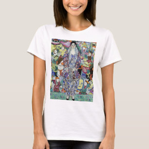 Camiseta Retrato da pintura feminina de Gustav Klimt