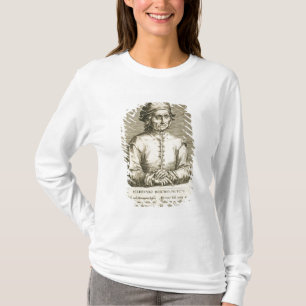 Camiseta Retrato da placa 3 de Hieronymus Bosch