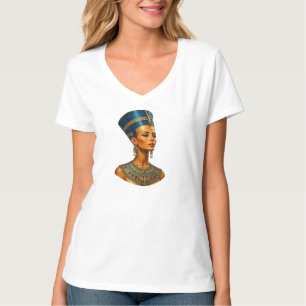 Camiseta Retrato da rainha egípcia faraó Nefertiti premium