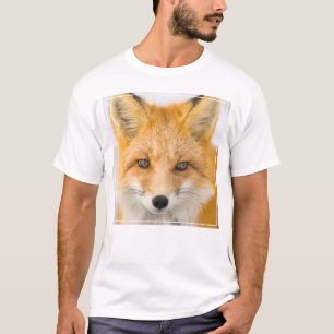 Camiseta Retrato da Raposa Vermelha