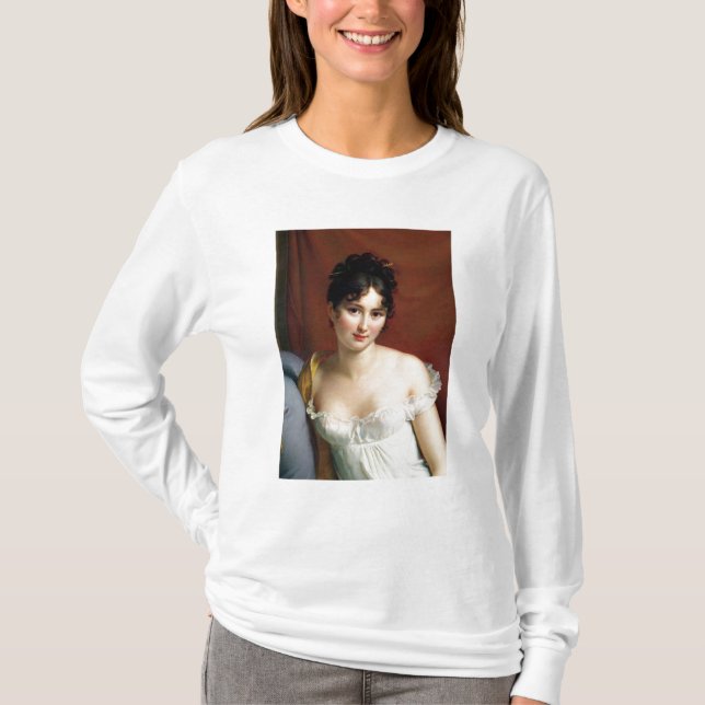 Camiseta Retrato da senhora Recamier (Frente)