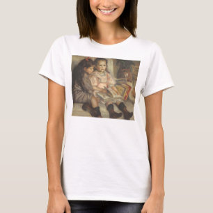 Camiseta Retrato das Crianças Caillebotte por Pierre Renoir