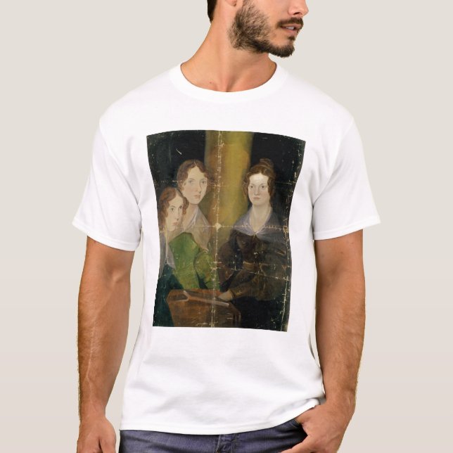 Camiseta Retrato das irmãs de Bronte, c.1834 (Frente)