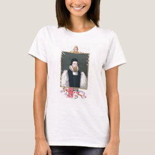 Camiseta Retrato de 1500-81) Bishop de Richard Cox (de Ely