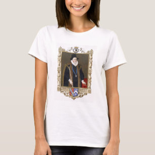Camiseta Retrato de 1536-1608) øs Baron de Thomas Sackvill