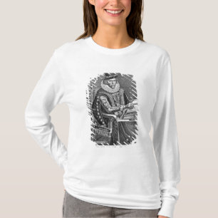 Camiseta Retrato de 1561-1626) viscondes de Francis Bacon