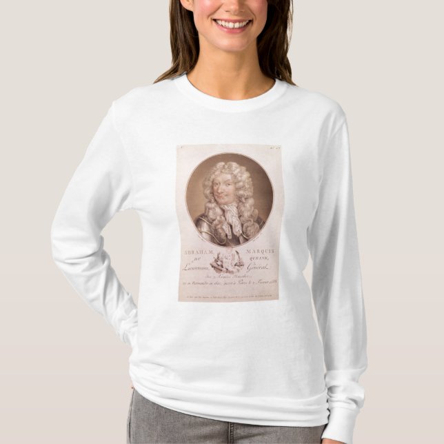 Camiseta Retrato de Abraham Duquesne (Frente)