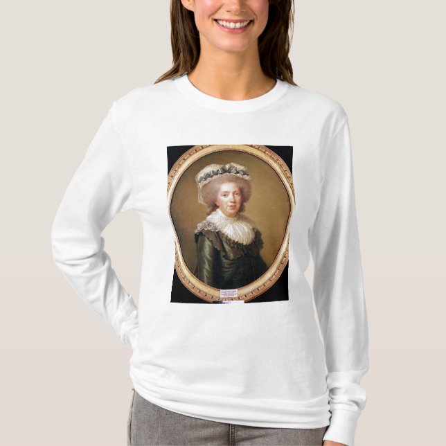 Camiseta Retrato de Adelaide de France 1791 (Frente)