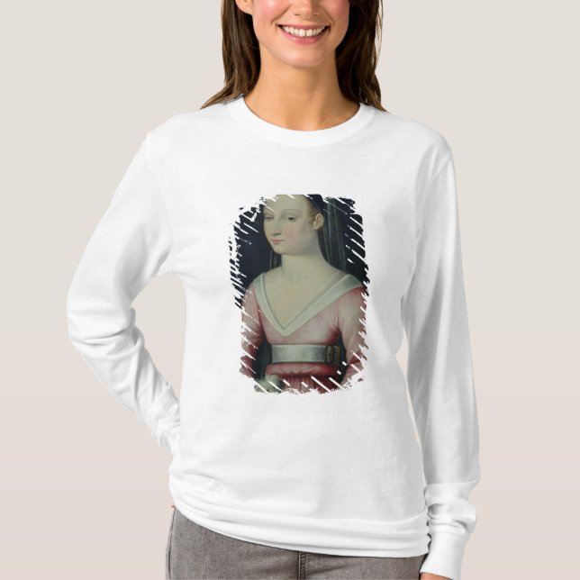 Camiseta Retrato de Agnes Sorel (Frente)