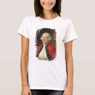 Camiseta Retrato de Agostinho Prevost (1723-86) no uniforme
