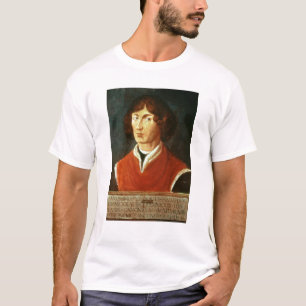 Camiseta Retrato de Andreus Nikolaus Copernicus 1575