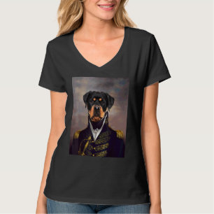 Camiseta Retrato de animal de estimação Rottie Renascença C