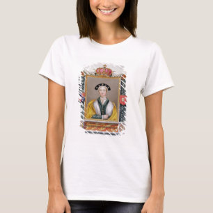 Camiseta Retrato de Anne de 1515-57) 4ns rainhas de Cleves
