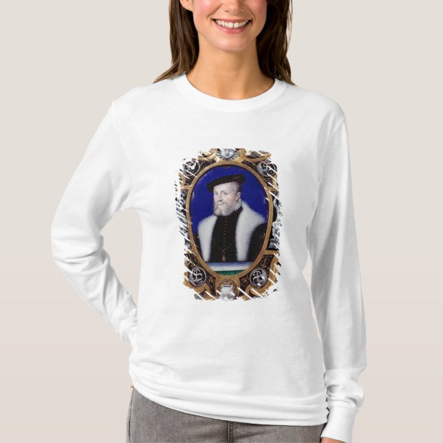 Camiseta Retrato de Anne, primeiro duque de Montmorency (Frente)