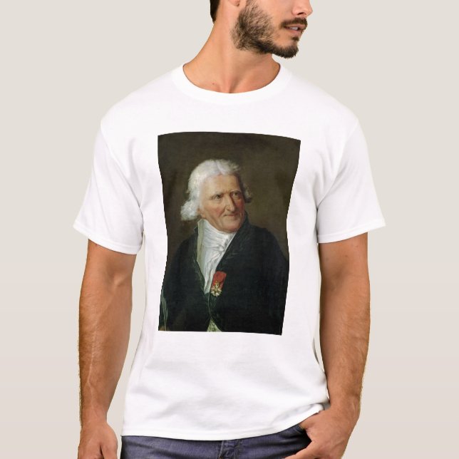 Camiseta Retrato de Antoine Agostinho Parmentier (Frente)