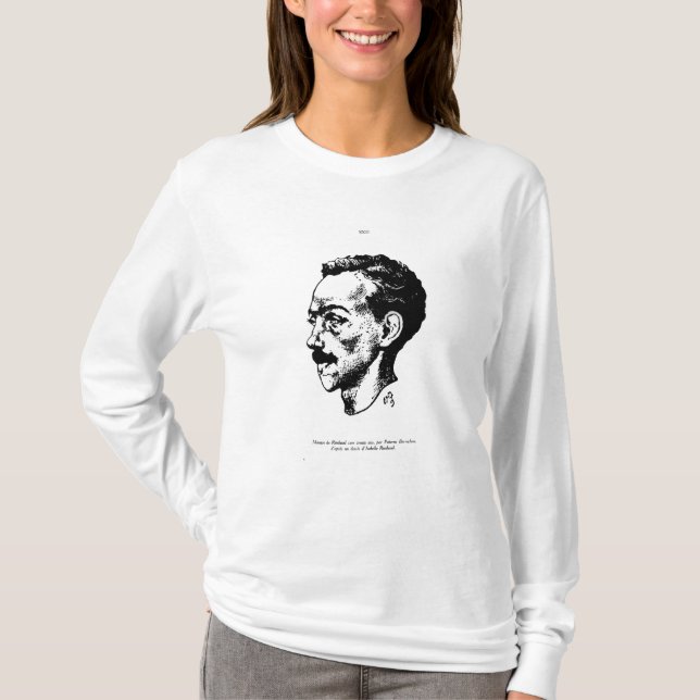 Camiseta Retrato de Arthur Rimbaud (Frente)