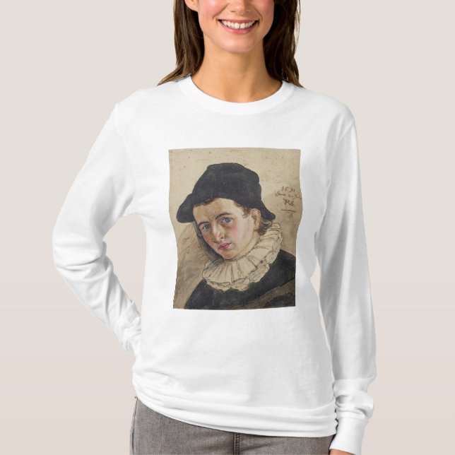 Camiseta Retrato de auto, 1591 (Frente)