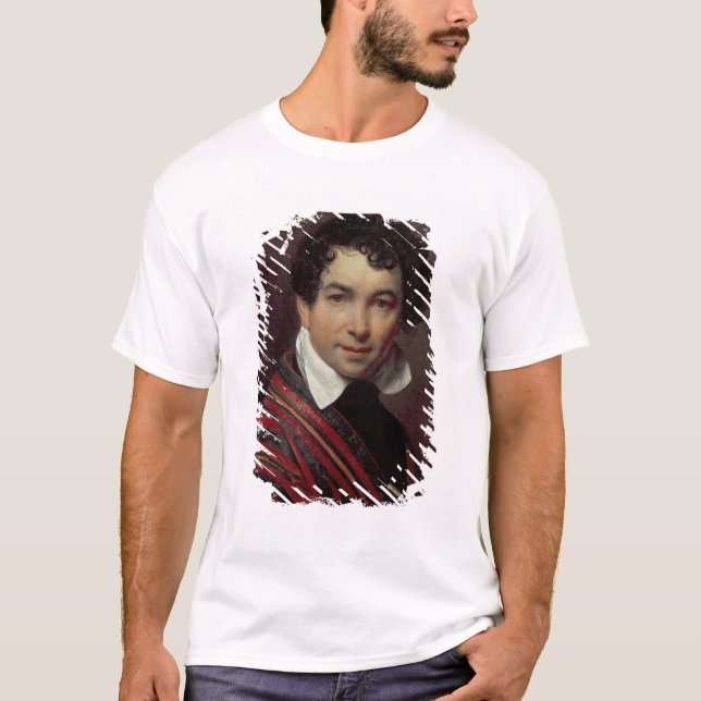 Camiseta Retrato de auto, 1828 (Frente)