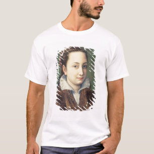 Camiseta Retrato de auto, attired como a empregada--honra