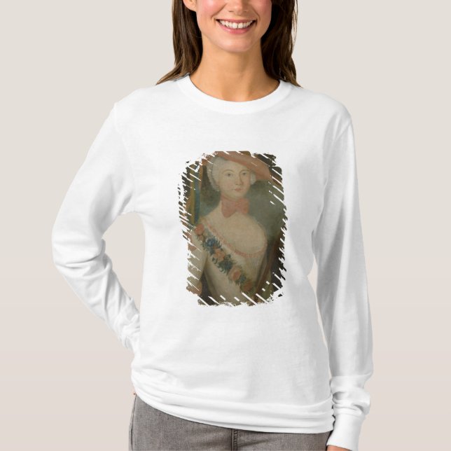Camiseta Retrato de auto, c.1725-40 (Frente)