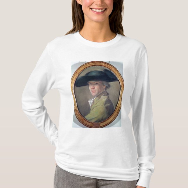 Camiseta Retrato de auto, c.1780 (Frente)