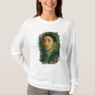 Camiseta Retrato de auto de Edgar Degas como um homem