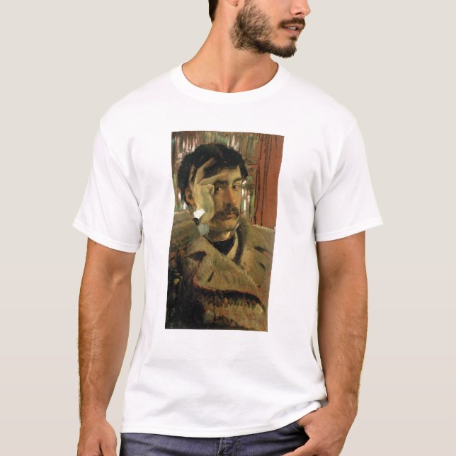 Camiseta Retrato de auto de James Tissot |, c.1865 (Frente)