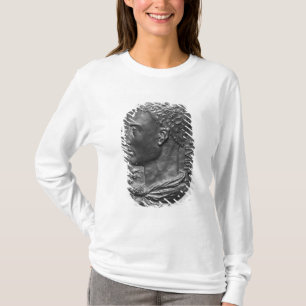 Camiseta Retrato de auto do medalhão