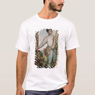 Camiseta Retrato de auto no traje da caça, 1562