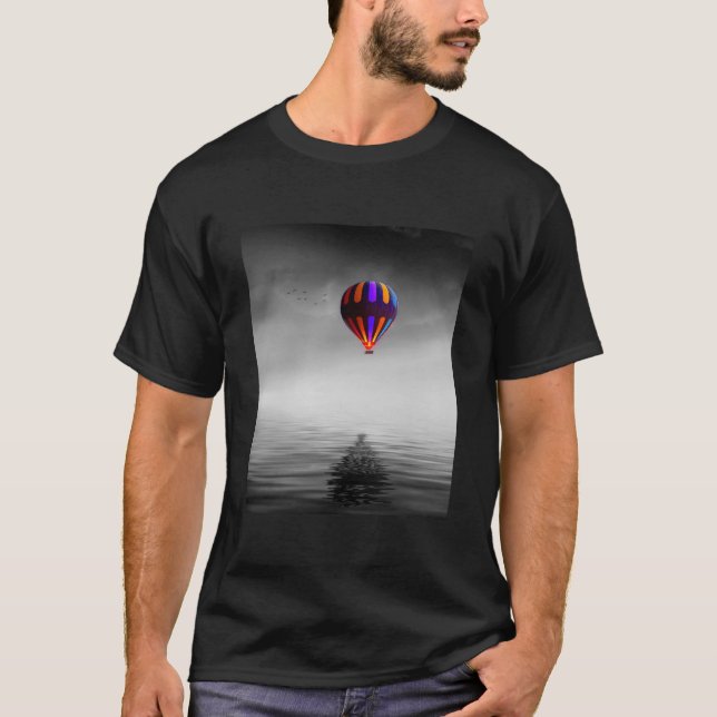 Camiseta Retrato de Balão de Ar (Frente)