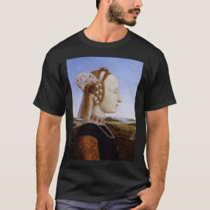 Camiseta Retrato de Battista Sforza