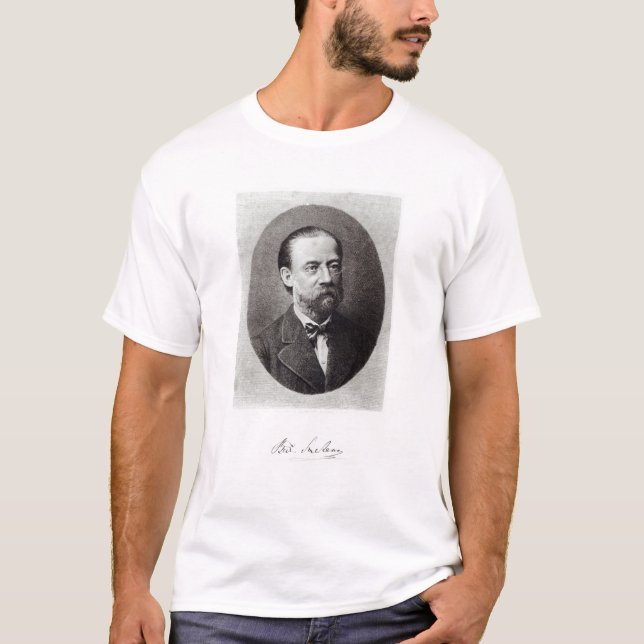 Camiseta Retrato de Bedrich Smetana (Frente)