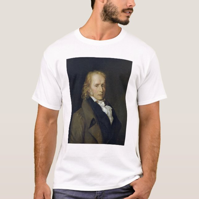 Camiseta Retrato de Benjamin Constant de Rebecque (Frente)