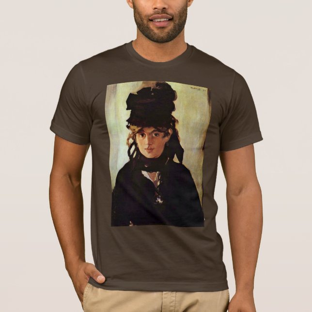 Camiseta Retrato de Berthe Morisot (Frente)