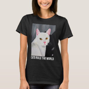 Camiseta Retrato de Blanca Pintura de Alfred Fox